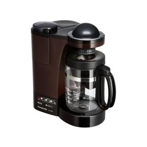 パナソニック Panasonic NC-R500-T ミル付き 浄水 コーヒーメーカー ステンレスフ...