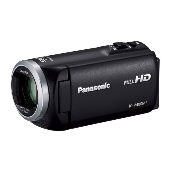Panasonic パナソニック ビデオカメラ HC-V480MS-K ブラック 新品 送料無料