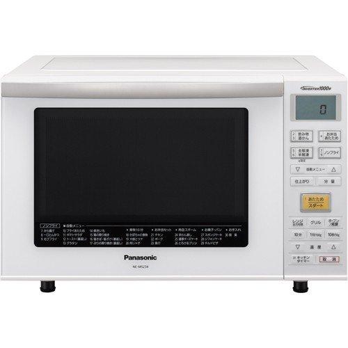 パナソニック Panasonic NE-MS234-W オーブンレンジ エレック 1段調理タイプ 2...