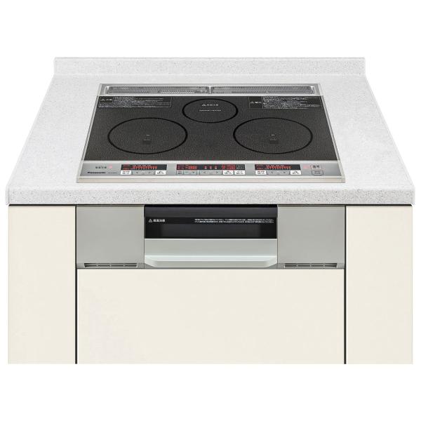 パナソニック KZ-G32AS IHクッキングヒーター ビルトインタイプ 2口IH+ラジエント ブラ...