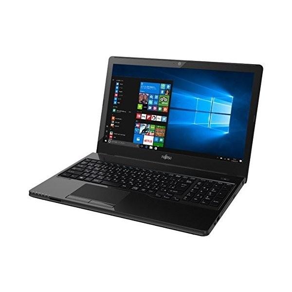 富士通 FUJITSU ノートPC LIFEBOOK FMVA30A3B4 シャイニーブラック Wi...