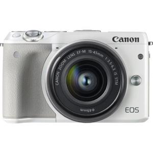 キヤノン CANON EOS M3 EF-M15-45 IS STM レンズキット ホワイト  新品...