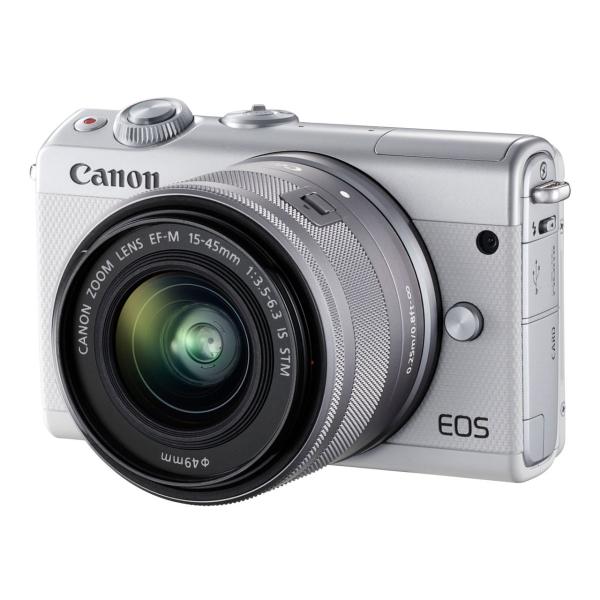 Canon EOS M100 ミラーレス一眼カメラ EF-M15-45 IS STM レンズキット ...