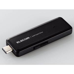 エレコム ESD-EMH0500GBK 外付けSSD スティック型 ESD-EMHシリーズ 500G...