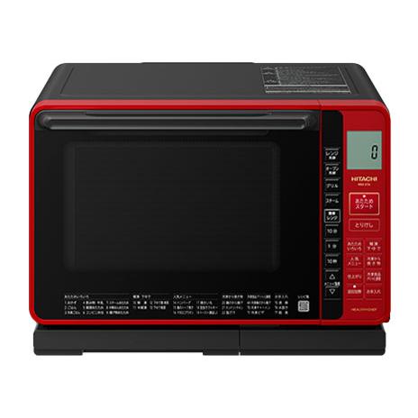 日立 MRO-S7A R 過熱水蒸気オーブンレンジ ヘルシーシェフ 22L レッド 新品 送料無料