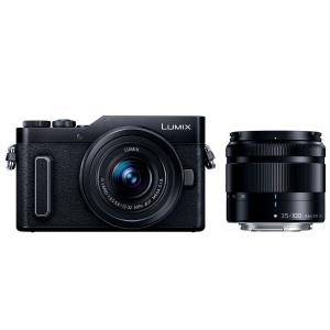 パナソニック LUMIX DC-GF10WA-K ダブルズームキット ブラック デジタル一眼カメラ ボディ+交換レンズ2本 新品 送料無料｜eightloop2nd