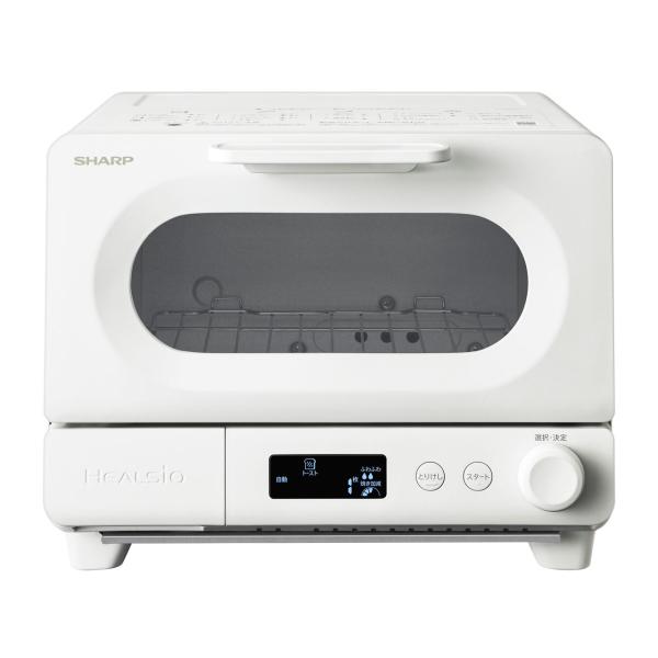 シャープ AX-WT1-W ウォーターオーブントースター ヘルシオ トースター ホワイト 新品 送料...