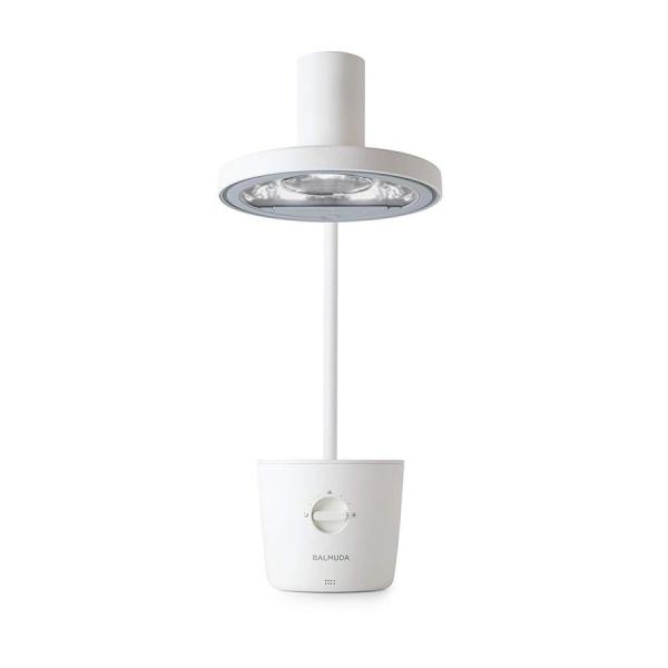 BALMUDA バルミューダ L01A-WH BALMUDA The Light 太陽光LEDデスク...