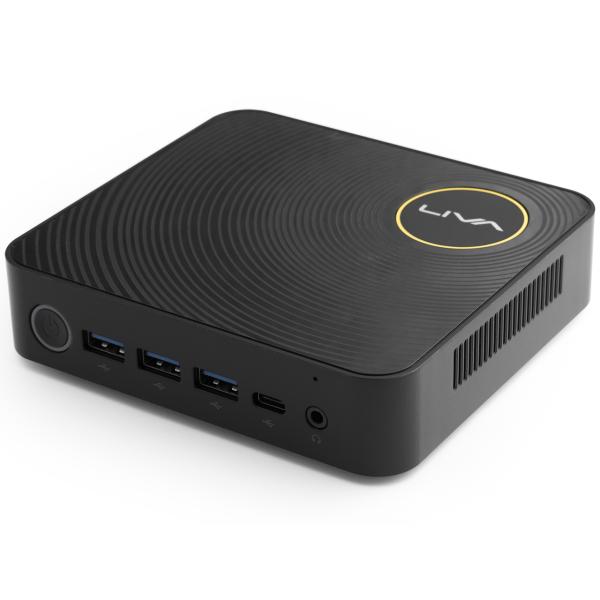 ECS LIVAZ-4/64-W10(N4200)S 小型デスクトップパソコン Windows 10...