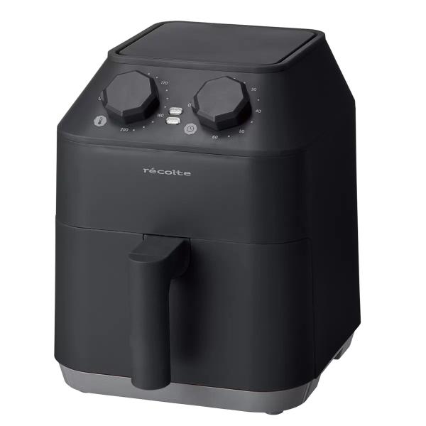 レコルト RAO-1RKST BK エアーオーブン ブラック 新品 送料無料