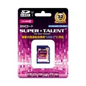 SUPER TALENT スーパータレント SDカード SDHCメモリーカード ST32SU1P 3...