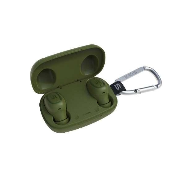 SOUL 完全ワイヤレスイヤホン S-Gear Bluetooth対応 Green 新品 送料無料