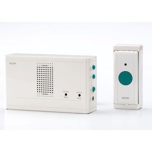 朝日電器 ELPA エルパ EWS-1001 ワイヤレスチャイム 押ボタン送信器セット 新品 送料無...