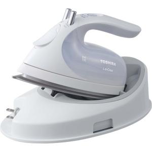 東芝 TA-FVX640-W コードレススチームアイロン コンパクト 美ラクル La Coo パールホワイト