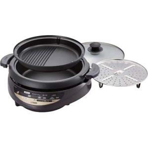 タイガー CQG-B200-T グリル鍋 2枚タイプ ブラウン 新品 送料無料