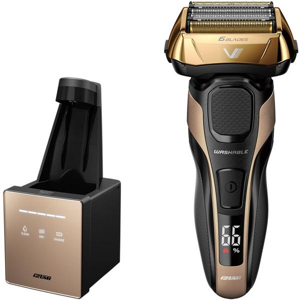 イズミ IZF-V990 N 往復式6枚刃 メンズシェーバー Z-DRIVE ハイエンドシリーズ 洗...