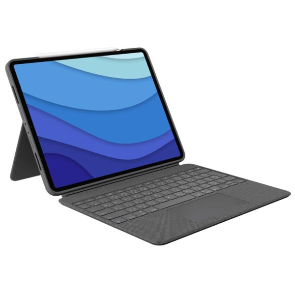 ロジクール iK1275GRA COMBO TOUCHキーボードケース iPad Pro 12.9イ...