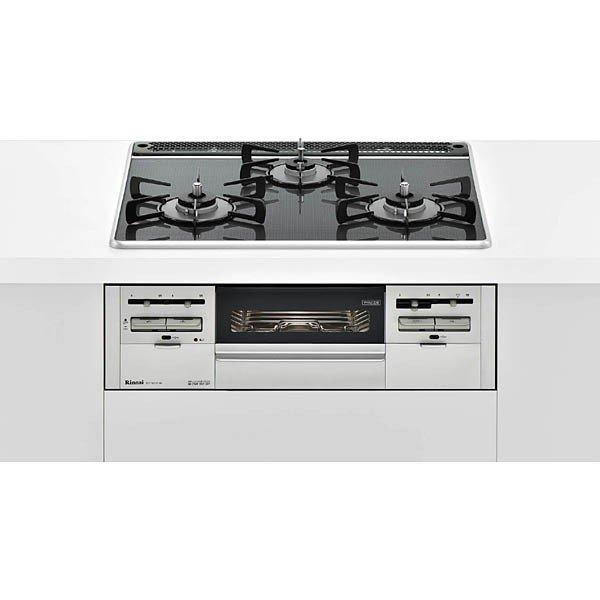 リンナイ Rinnai ビルトインコンロ 都市ガス12A・13A用 RX31W21A18RW 新品 ...