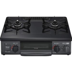 リンナイ RTE564BKL LP ガステーブル プロパンガスLPG用 左強火 56cm幅 片面焼グ...