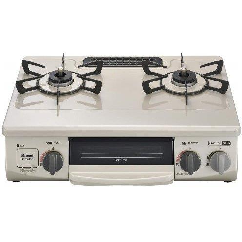 リンナイ RTE564BEL/13A ガステーブル 都市ガス12A・13A用 左強火 56cm幅 片...