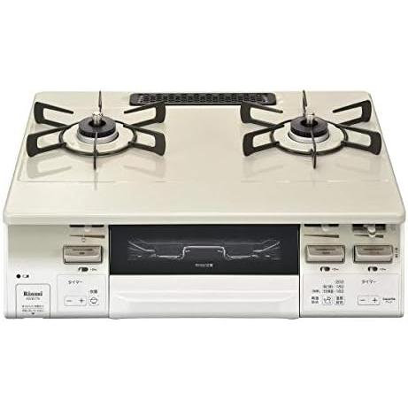 リンナイ KG66VTWR 12A13A ガステーブル 都市ガス用 12A13A クリームベージュ ...