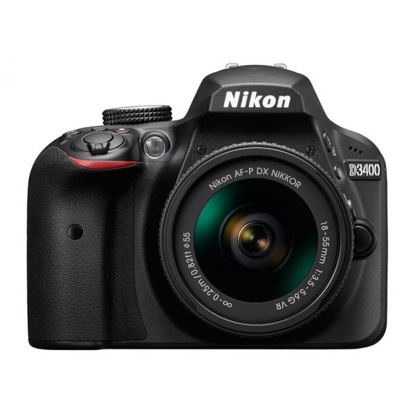 ニコン Nikon D3400 18-55 VR レンズキット デジタル一眼レフカメラ ブラック 新...