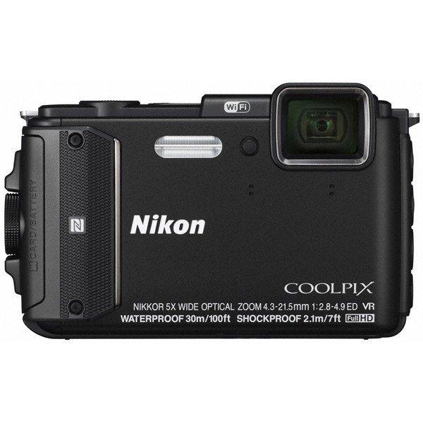 ニコン Nikon デジタルカメラ 防水機能 COOLPIX AW130 ブラック 新品 送料無料