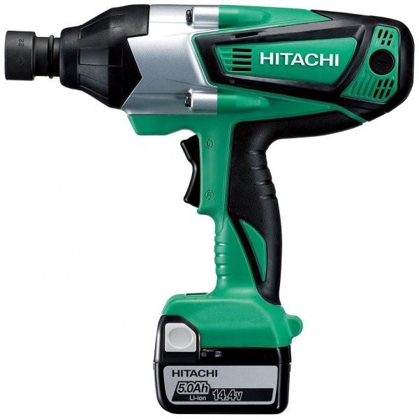 日立工機 HITACHI 14.4V 充電式 コードレスインパクトレンチ WR14DSHL 2LJC...