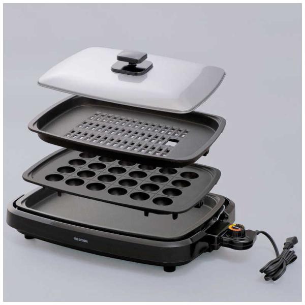 アイリスオーヤマ APK-137 網焼き風ホットプレート 新品 送料無料