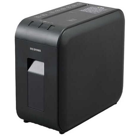 アイリスオーヤマ  KP4HS75M パーソナルシュレッダー 超静音 マイクロクロスカット ブラック...