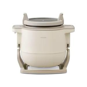 アイリスオーヤマ DAC-IB2-C 自動かくはん式調理機 CHEF DRUM アイボリー 新品 送...