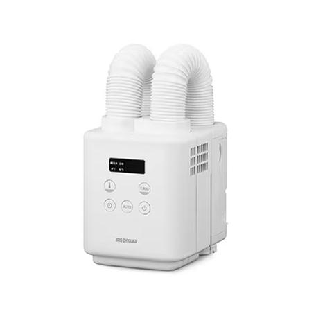 アイリスオーヤマ JSK-W10-W ふとん乾燥機 カラリエmini TURBO ツインノズル くつ...