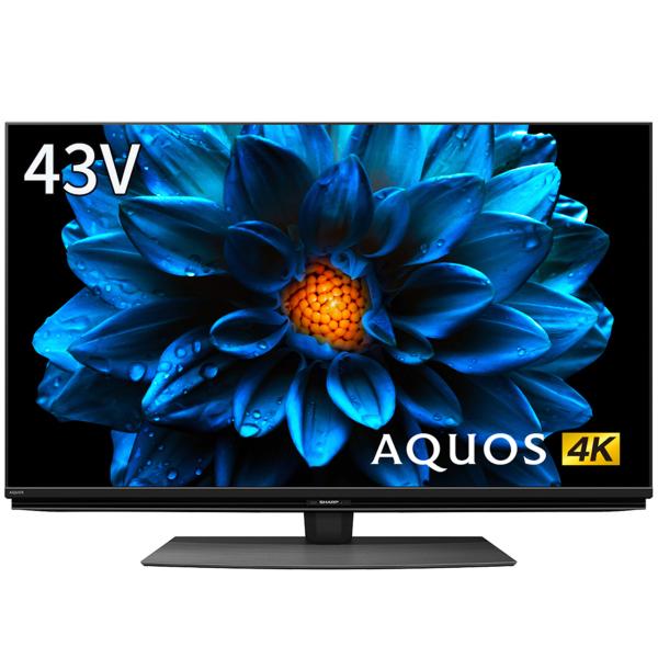 シャープ 4T-C43DN2 AQUOS DN2シリーズ 43V型 4K液晶テレビ Android ...