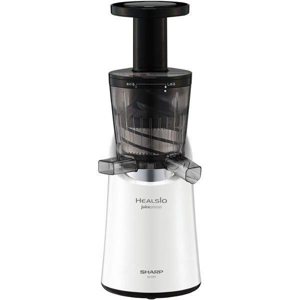 シャープ SHARP EJ-CP1-W スロージューサー ヘルシオ ジュースプレッソ ホワイト系 新...