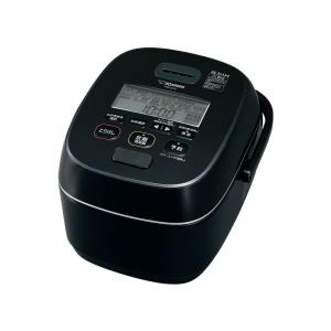 象印 NW-JX10-BA 圧力IH炊飯ジャー 鉄(くろがね仕込み) 豪炎かまど釜 5.5合炊き ブ...