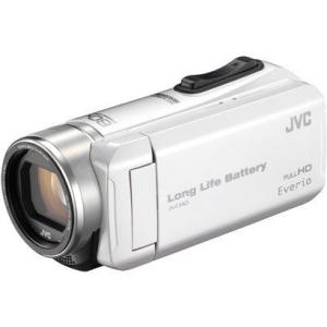 ビクター GZ-F200-W Everio ハイビジョンメモリービデオカメラ 32GB パールホワイ...