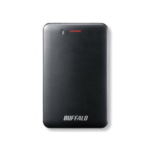 バッファロー SSD-PM120U3A-B ポータブルSSD 120GB ブラック 新品 送料無料
