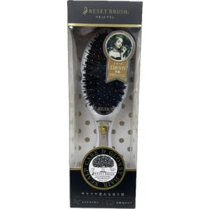 コイズミ KBE-2410/W マイナスイオンリセットブラシ 天然毛 音波振動磁気エステブラシ ホワ...