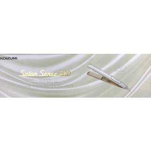 コイズミ KHS-8750W  Salon Sense 300 スチームストレートアイロン ホワイト...