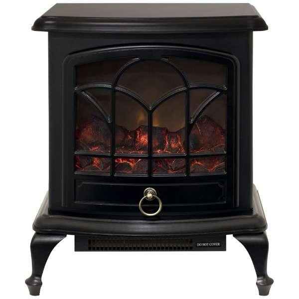 YAMAZEN ヤマゼン YDH-M10-B 暖炉型ヒーター ブラック 新品 送料無料