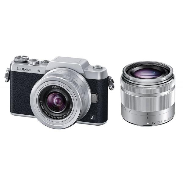 パナソニック Panasonic ミラーレス一眼カメラ DMC-GF7 ダブルズームレンズキット 標...