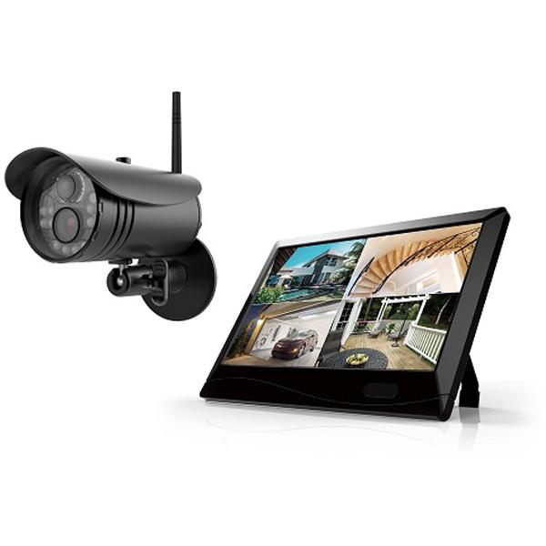 マザーツール MT-WCM300 ワイヤレスセキュリティカメラモニターセット 新品 送料無料