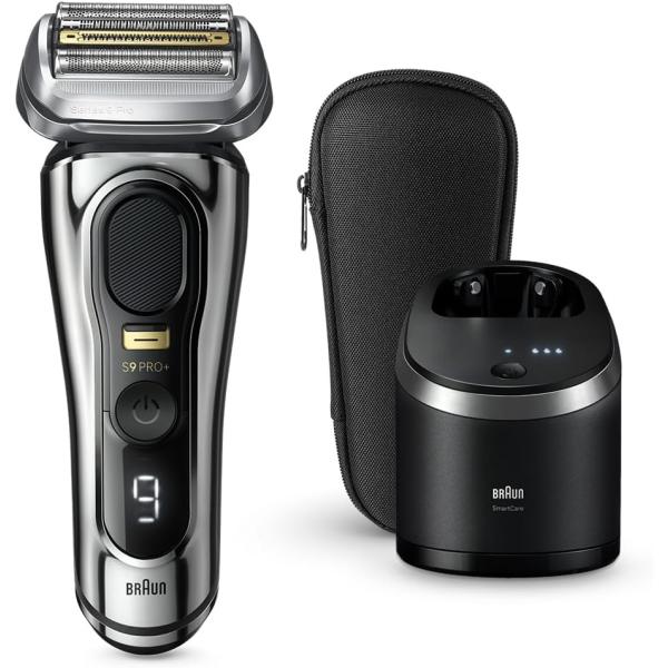 BRAUN 9566cc メンズシェーバー シリーズ9 PRO＋ 充電式 4枚刃 アルコール洗浄シス...