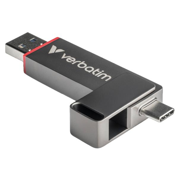 Verbatim 32042-J スティック型 USB SSDドライブ 512GB USB-A/US...