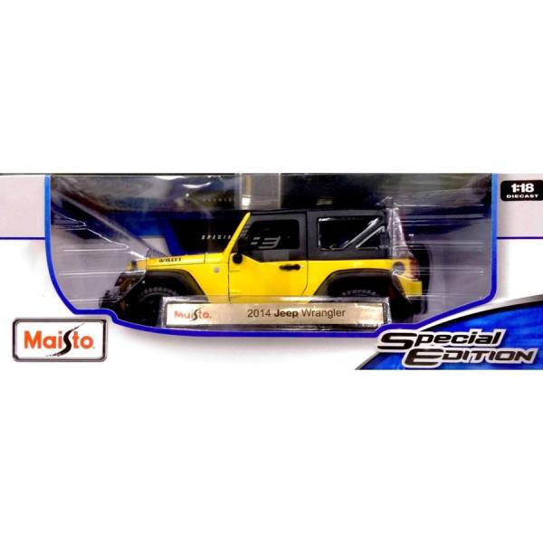 Maisto マイスト 1/18 DIECAST Jeep WRANGLER RUBICON ジープ...