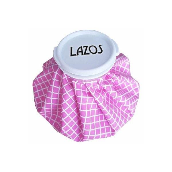 リーダーメディアテクノ lazos ラソス L-IB-PW アイシングバッグ ピンクチェック 新品 ...
