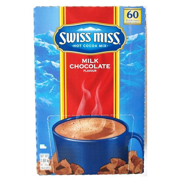 SWISS MISS スイスミス ミルクチョコレート ココア 1680g 大容量 28g×60袋 新...