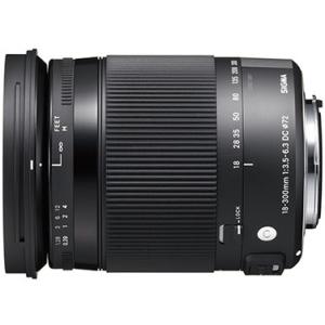 シグマ 18-300mm F3.5-6.3 DC MACRO OS HSM 望遠ズームレンズ Con...