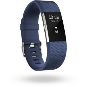 フィットビット FB407SBUS-JPN 心拍計＋フィットネスリストバンド Charge2 Blu...