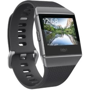 Fitbit FB503GYBK-CJK スマートウォッチ iONIC チャコール/スモークグレー